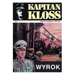 Kapitan Kloss Nr 9. Wyrok Andrzej Zbych Mieczysław Wiśniewski motyleksiazkowe.pl