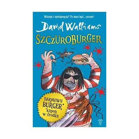 Szczuroburger David Walliams motyleksiazkowe.pl