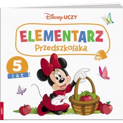 Disney Uczy Minnie Elementarz przedszkolaka 5 lat motyleksiazkowe.pl