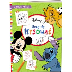 Disney Uczę się rysować motyleksiazkowe.pl