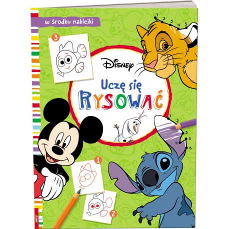 Disney Uczę się rysować motyleksiazkowe.pl