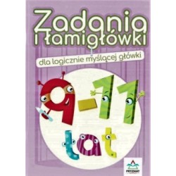 Zadania i łamigłówki dla logicznie myślącej główki 9-11 lat motyleksiazkowe.pl