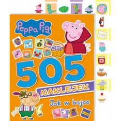 Peppa Pig. 505 naklejek część 3. Jak w bajce motyleksiazkowe.pl