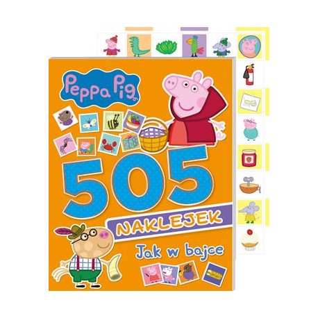 Peppa Pig. 505 naklejek część 3. Jak w bajce motyleksiazkowe.pl