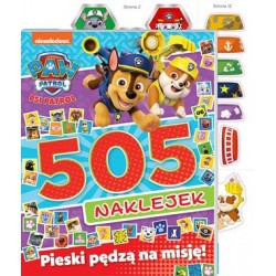 Psi Patrol 505 naklejek część 3. Pieski pędzą na misję motyleksiazkowe.pl