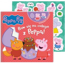 Peppa Pig Opowiadania z naklejkami część 8. Baw się na całego z Peppą motyleksiazkowe.pl