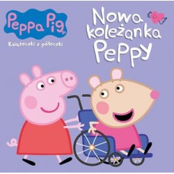 Peppa Pig Książeczki z półeczki część 80. Nowa koleżanka Peppy motyleksiazkowe.pl