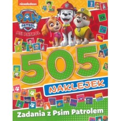Psi Patrol 505 naklejek część 2. Zadania z Psim Patrolem motyleksiazkowe.pl