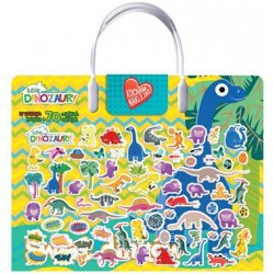 Lubię dinozaury Kocham naklejać część 1. Świat dinków motyleksiazkowe.pl