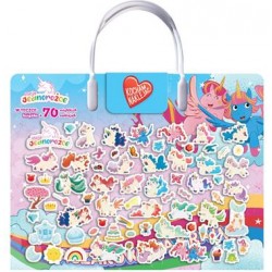 Moje jednorożce Kocham naklejać część 1. Zaczarowana kraina motyleksiazkowe.pl