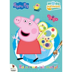 Peppa Pig Wodą malowane część 10. Kolorowe jak motyle motyleksiazkowe.pl