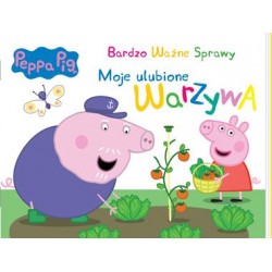 Peppa Pig Bardzo Ważne Sprawy część 15. Moje ulubione warzywa motyleksiazkowe.pl