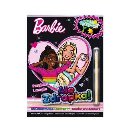 Barbie Ale zdrapka część 2. Przyjaźń i magia motyleksiazkowe.pl