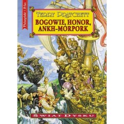 Bogowie, honor, Ankh-Morpork Terry Pratchett motyleksiazkowe.pl