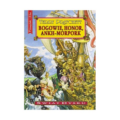 Bogowie, honor, Ankh-Morpork Terry Pratchett motyleksiazkowe.pl