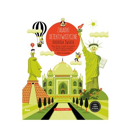 Zagadki detektywistyczne Dookoła świata Victor Sabaté motyleksiazkowe.pl