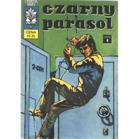 Kapitan Żbik Czarny parasol 1 Zbigniew Gabiński Andrzej Kamiński motyleksiazkowe.pl