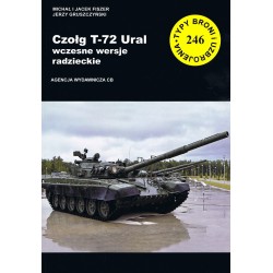 Czołg T-72 Ural wczesne wersje radzieckie motyleksiazkowe.pl