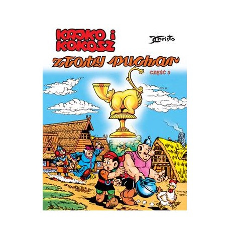Kajko i Kokosz Złoty puchar część 3 Janusz Christa motyleksiazkowe.pl