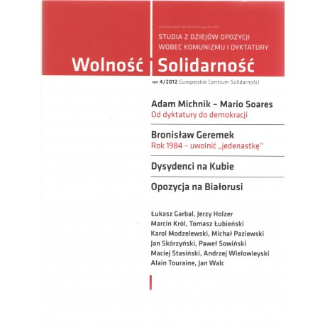 Wolność i Solidarność 4/2012 motyleksiazkowe.pl