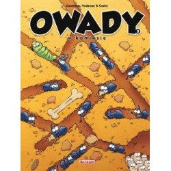 Owady w komiksie Tom 3 Cazenove Vodarzac Cosby motyleksiazkowe.pl