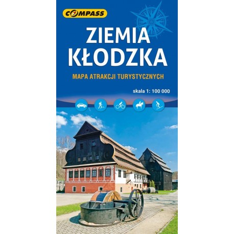 Ziemia Kłodzka Mapa atrakcji turystycznych Wyd 2 motyleksiazkowe.pl