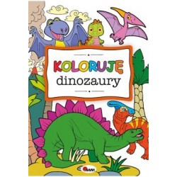 Koloruję dinozaury motyleksiazkowe.pl