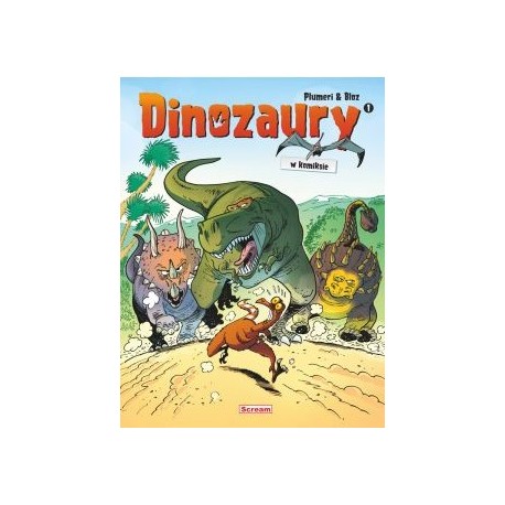 Dinozaury w komiksie Tom 1 motyleksiazkowe.pl