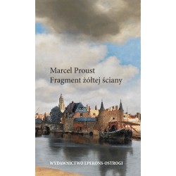 Fragment żółtej ściany Marcel Proust motyleksiazkowe.pl
