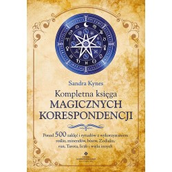 Kompletna księga magicznych korespondencji Sandra Kynes motyleksiazkowe.pl