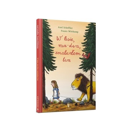 W lesie raz-dwa, znalazłam lwa Axel Scheffler Frantz Wittkamp motyleksiazkowe.pl