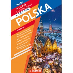 Atlas samochodowy Polski 1:250 000 motyleksiazkowe.pl