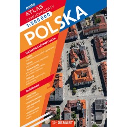 Atlas samochodowy Polski 1:300 000 motyleksiazkowe.pl