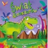 Świat dinozaurów. Zabawa z ruchomymi obrazkami