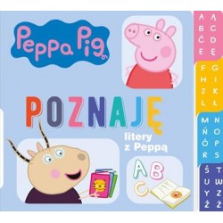 Peppa Pig Poznaję 8. Litery z Peppą motyleksiazkowe.pl