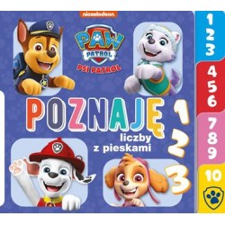Psi Patrol Poznaję 8. Liczby z pieskami motyleksiazkowe.pl