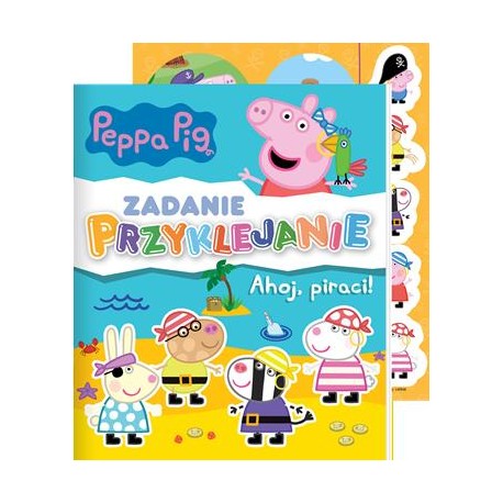 Peppa Pig Zadanie Przyklejanie 6 Ahoj, piraci! motyleksiazkowe.pl