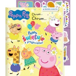 Peppa Pig Chrum... Chrum... Nr 86. Peppa świętuje z przyjaciółmi motyleksiazkowe.pl