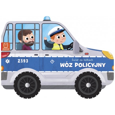Świat na kółkach Wóz policyjny motyleksiazkowe.pl