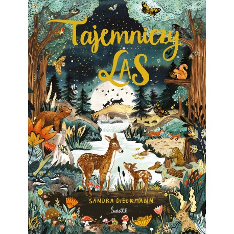 Tajemniczy las Sandra Dieckmann motyleksiazkowe.pl
