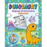 Magnesy do kolorowania Dinozaury