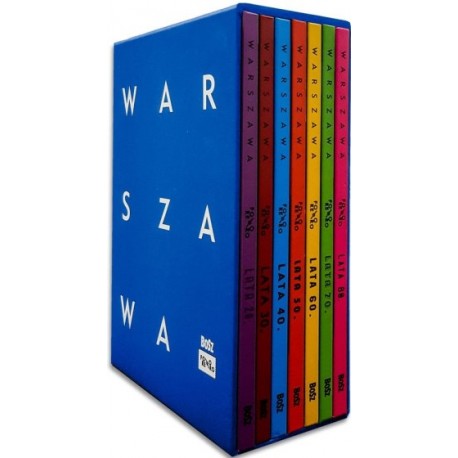 Warszawa 20-80 - komplet w etui motyleksiazkowe.pl