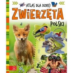 Zwierzęta Polski Atlas dla dzieci motyleksiazkowe.pl