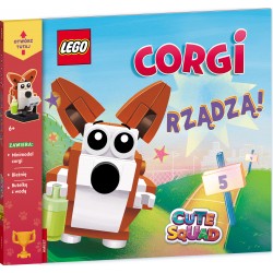 LEGO Books Corgi rządzą motyleksiazkowe.pl