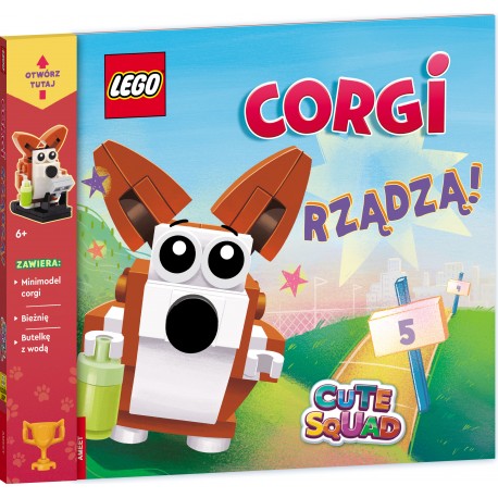LEGO Books Corgi rządzą motyleksiazkowe.pl