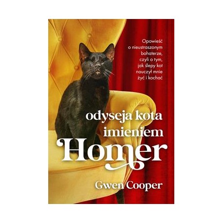 Odyseja kota imieniem Homer Gwen Cooper motyleksiazkowe.pl