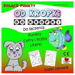 Połącz punkty. Od kropki do kropki motyleksiazkowe.pl
