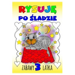 Rysuję po śladzie. Zabawy 3-latka motyleksiazkowe.pl
