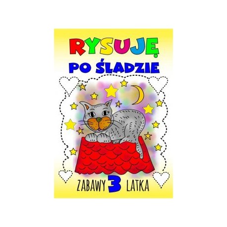 Rysuję po śladzie. Zabawy 3-latka motyleksiazkowe.pl