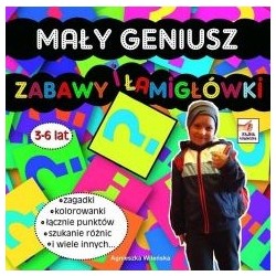 Mały geniusz. Zabawy i łamigłówki motyleksiazkowe.pl